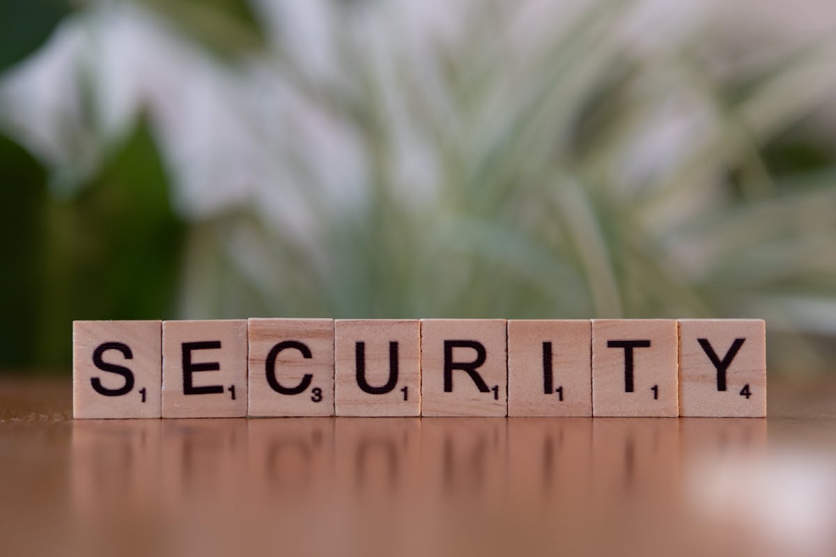 Cybersecurity protection concept — locks and shields protecting business data